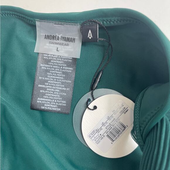 Andrea Iyamah Bikini Set Salama Green - Picture 11 of 15